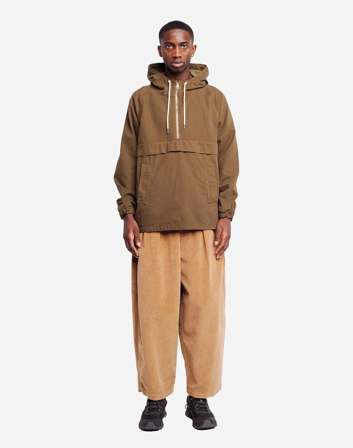 OLOW Suma veste homme kaki déperlante capuche