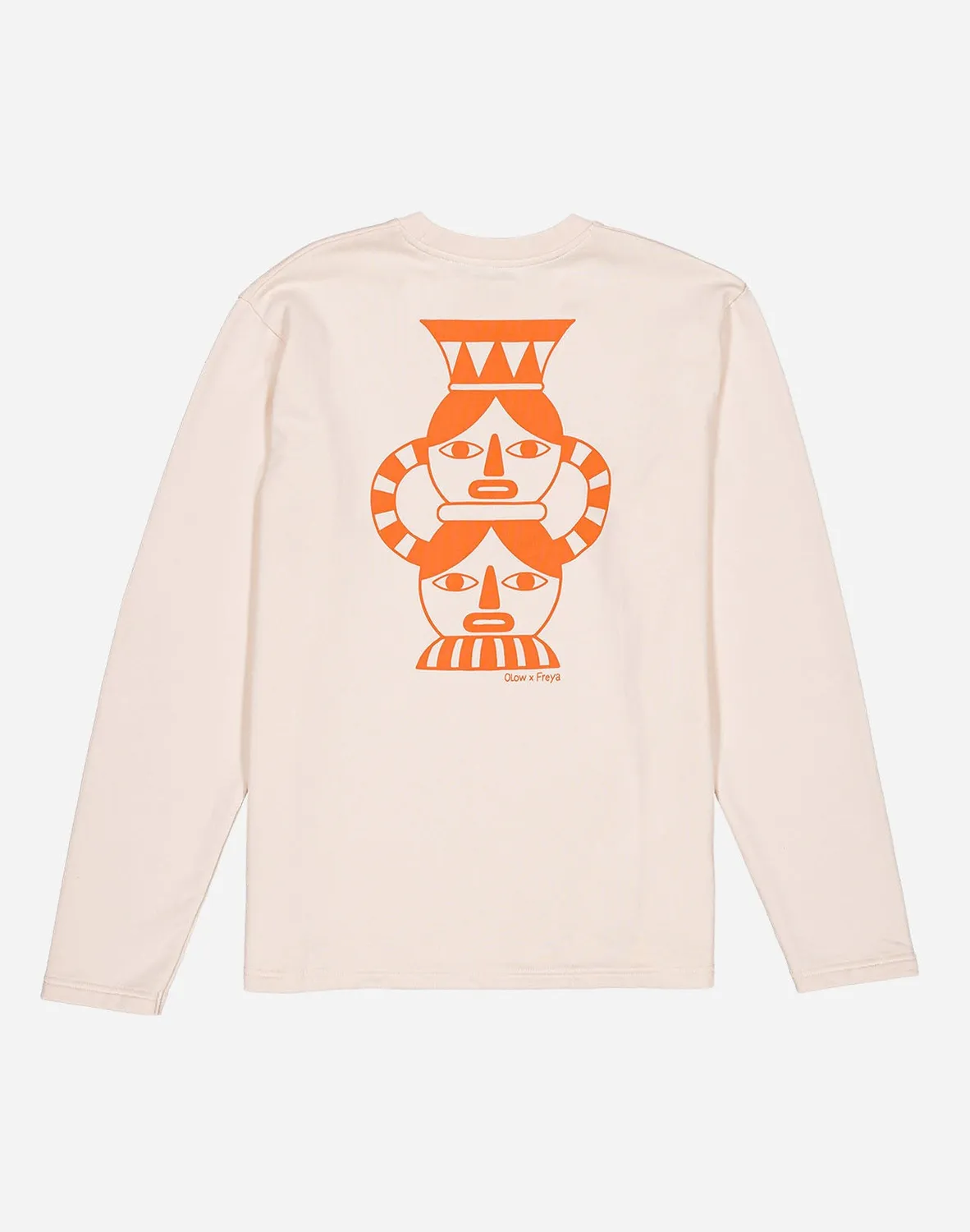 OLOW Duality sweat ivoire coton bio