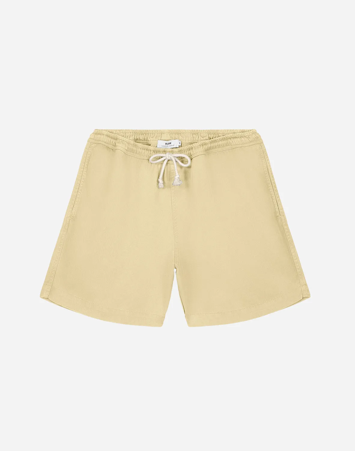 OLOW Bodhi short Tencel jaune pastel cordon