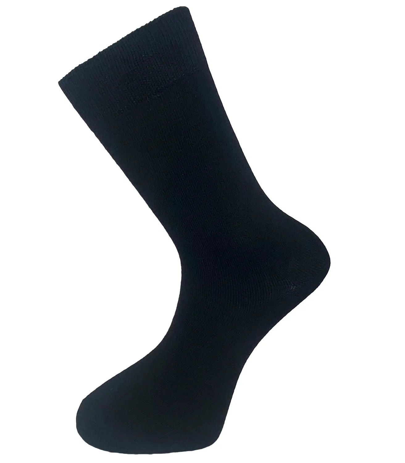 Subliminal Mode CH888 chaussettes coton noires 24 paires 39-42