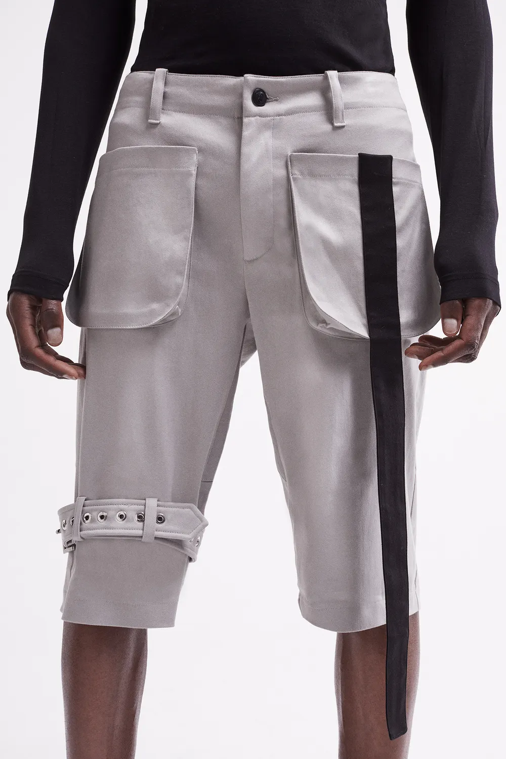 French Deal Flow short coton bandes streetwear