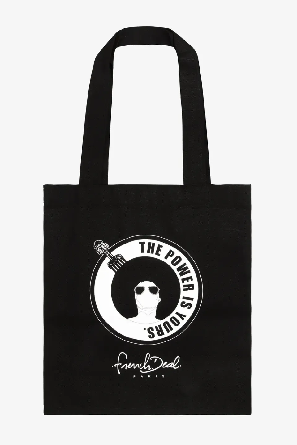 French Deal The Power Is Yours tote bag coton