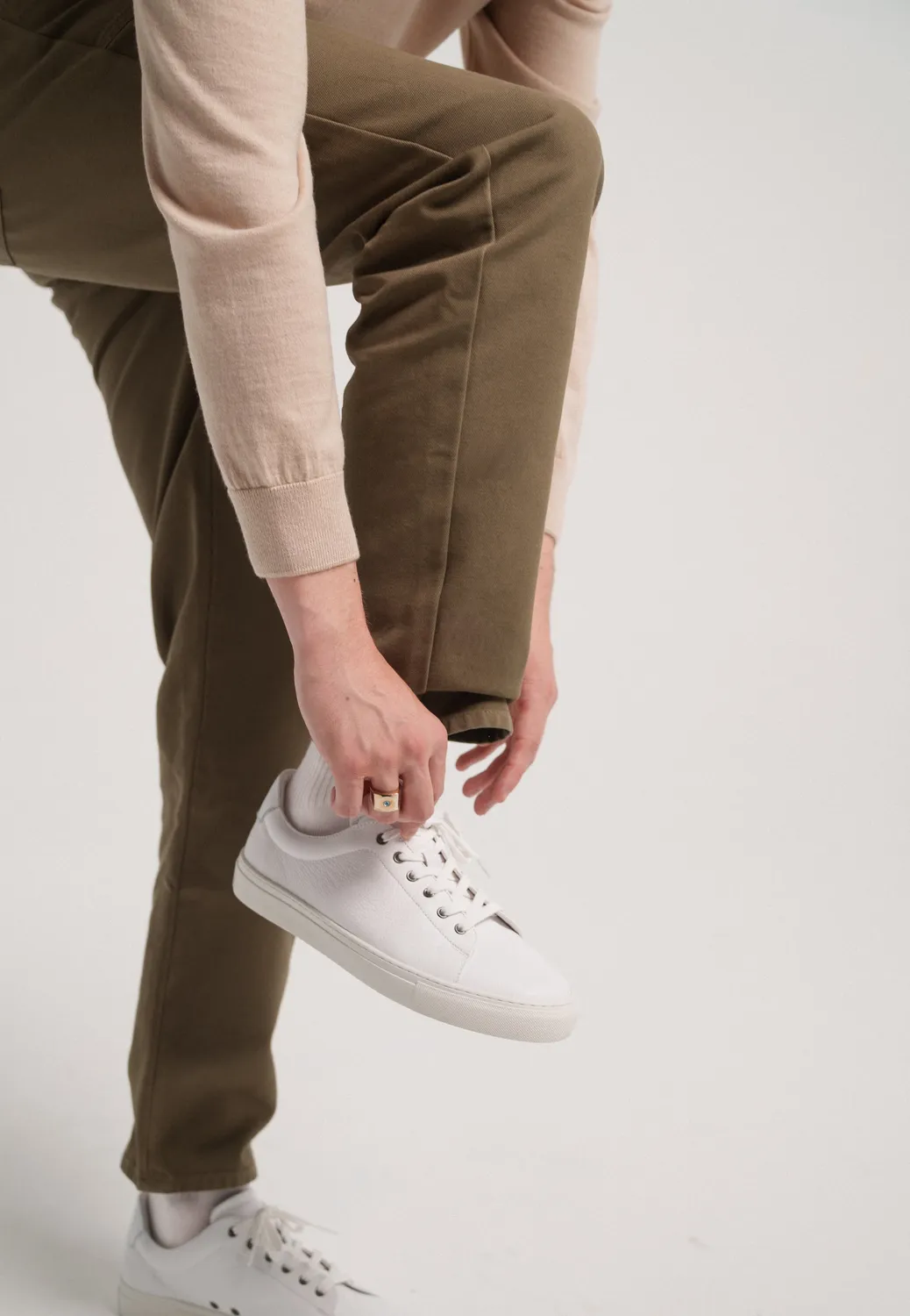 Loom le pantalon workwear pantalon canevas kaki