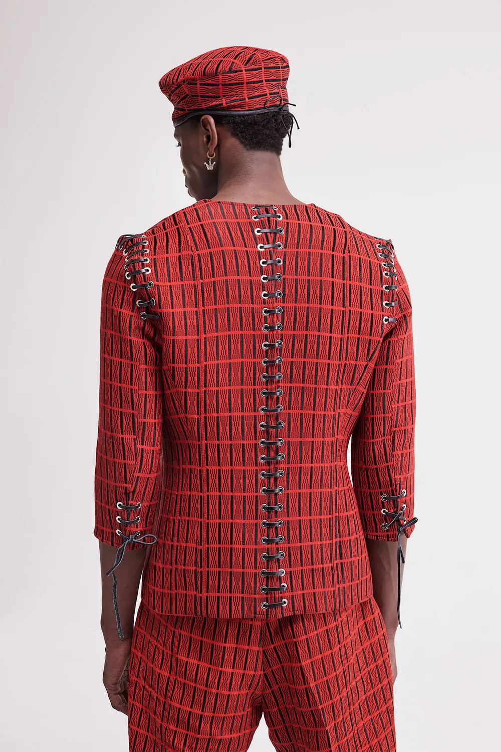 French Deal Queen Pokou veste pagne cintrée
