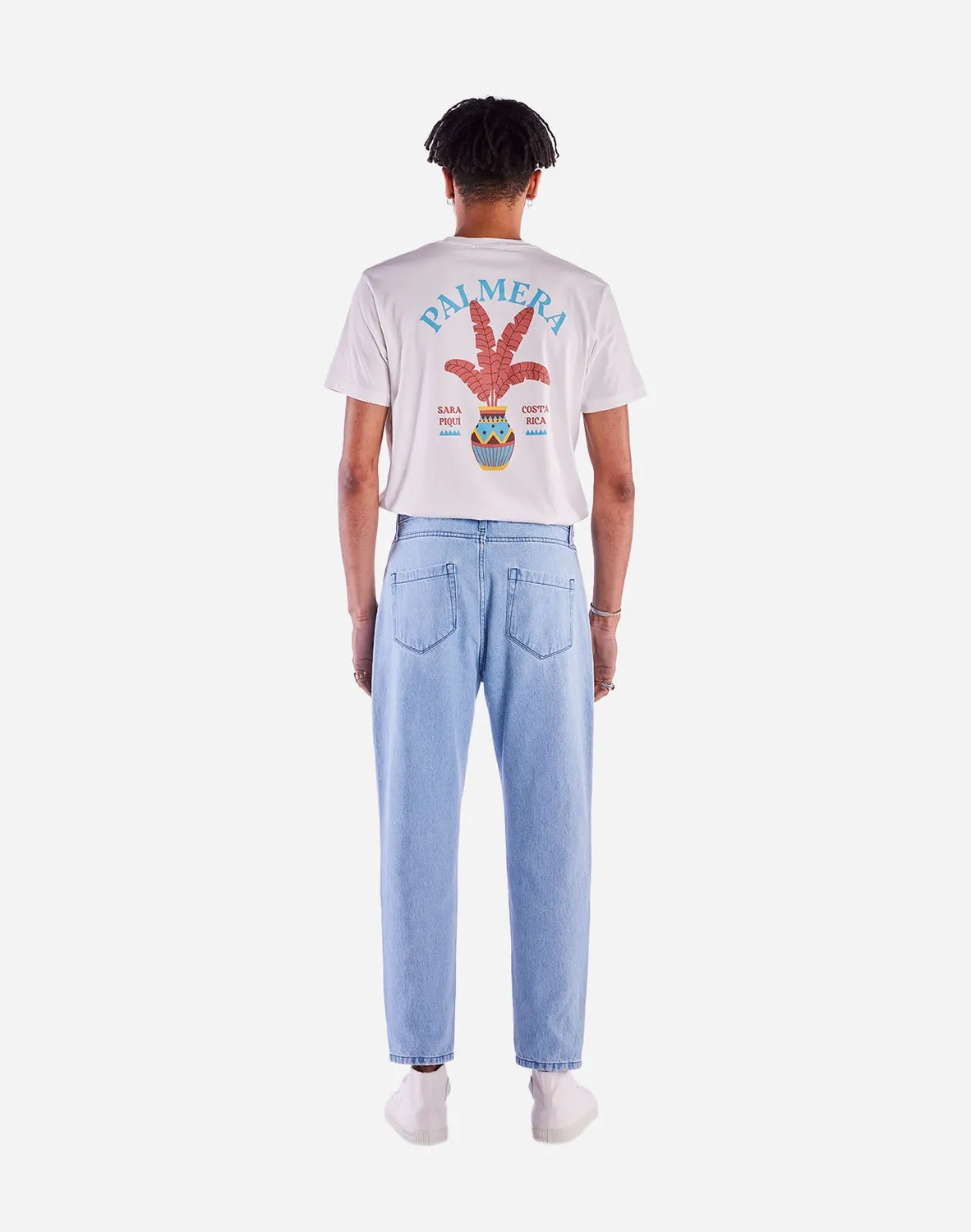 OLOW Jacquot pantalon denim clair robuste
