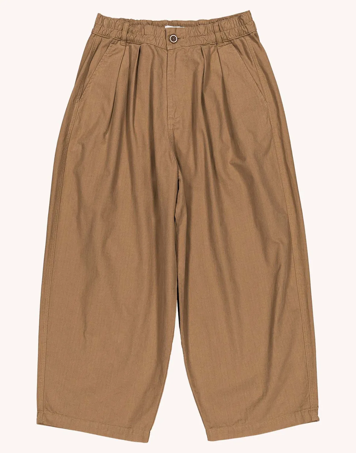 Olow Cargeot pantalon cargo taupe coton bio
