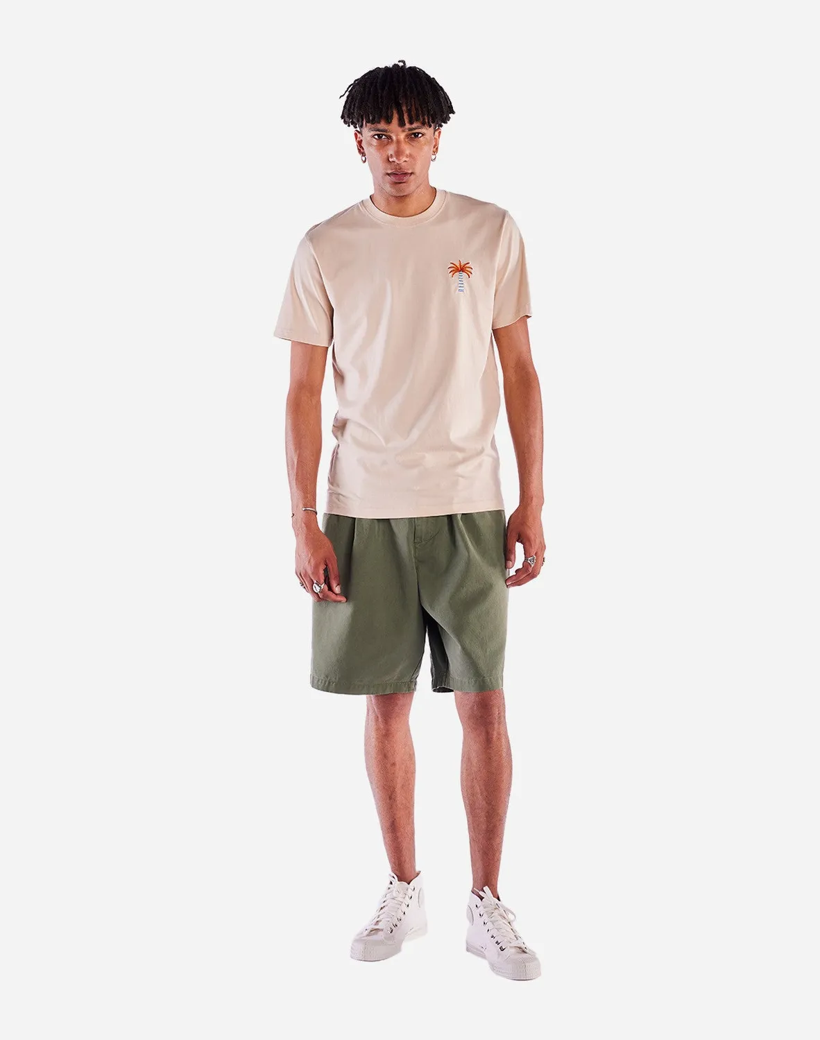 OLOW Pejibaye t-shirt crème coton