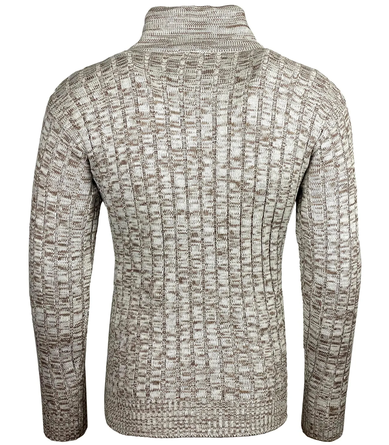 Subliminal Mode BX292 pull homme col montant noir