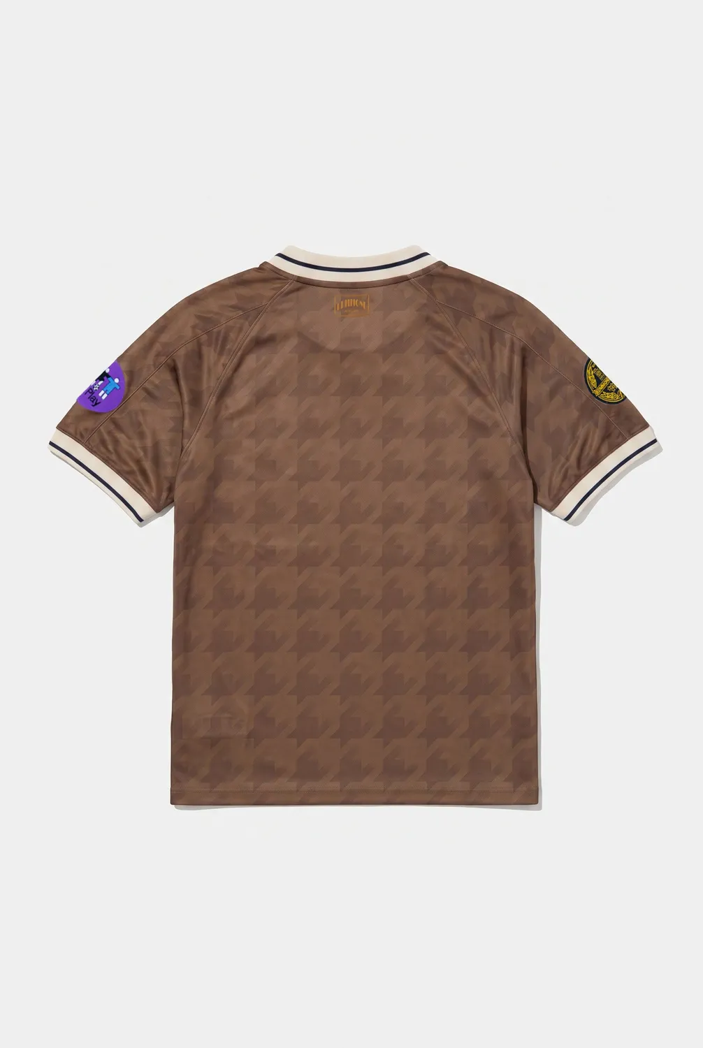 Edmmond Studios Mundial Tee t-shirt marron technique foot