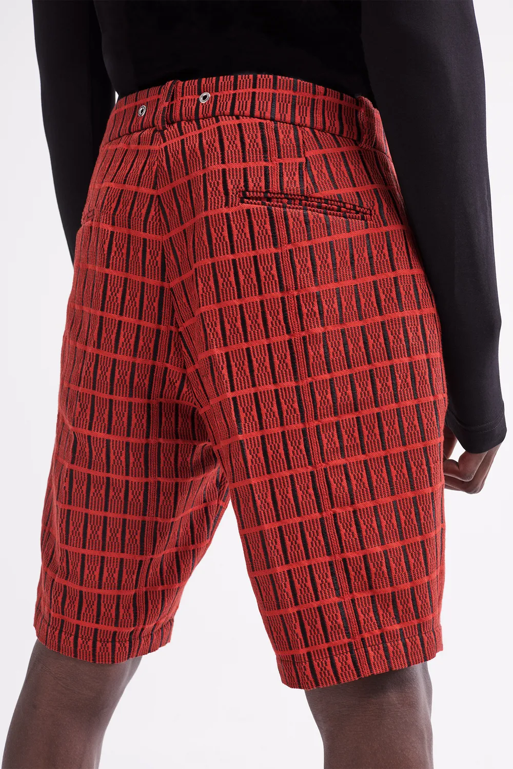 French Deal Sakassou Short short pagne Baoulé coton