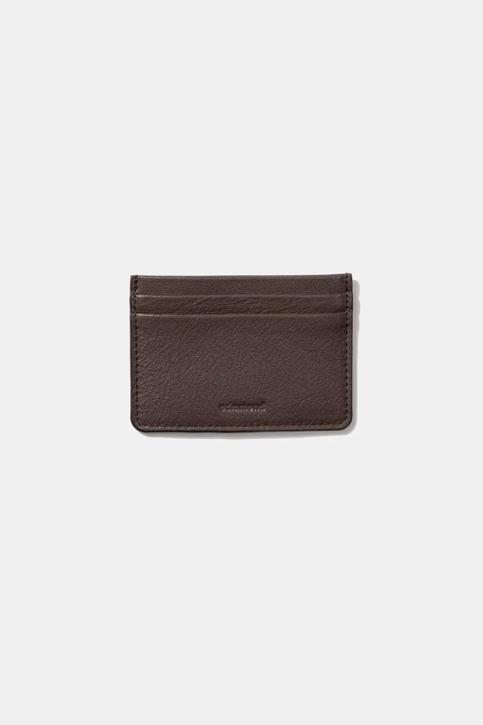 Edmmond Studios Fold porte-cartes cuir bordeaux