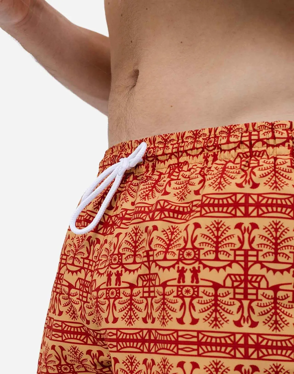 OLOW Bumba short de bain homme ocre recyclé