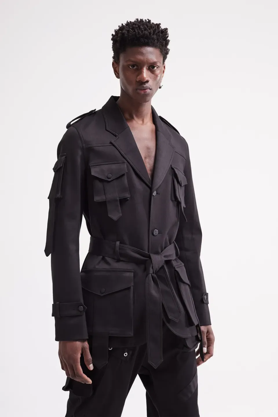 French Deal Saharienne veste coton poches