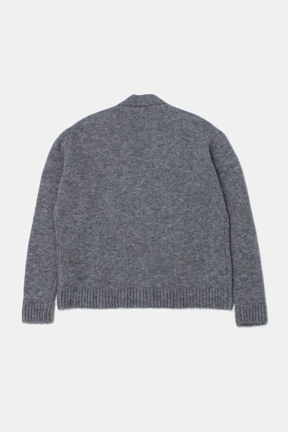 Edmmond Studios Duck cardigan gris laine alpaga