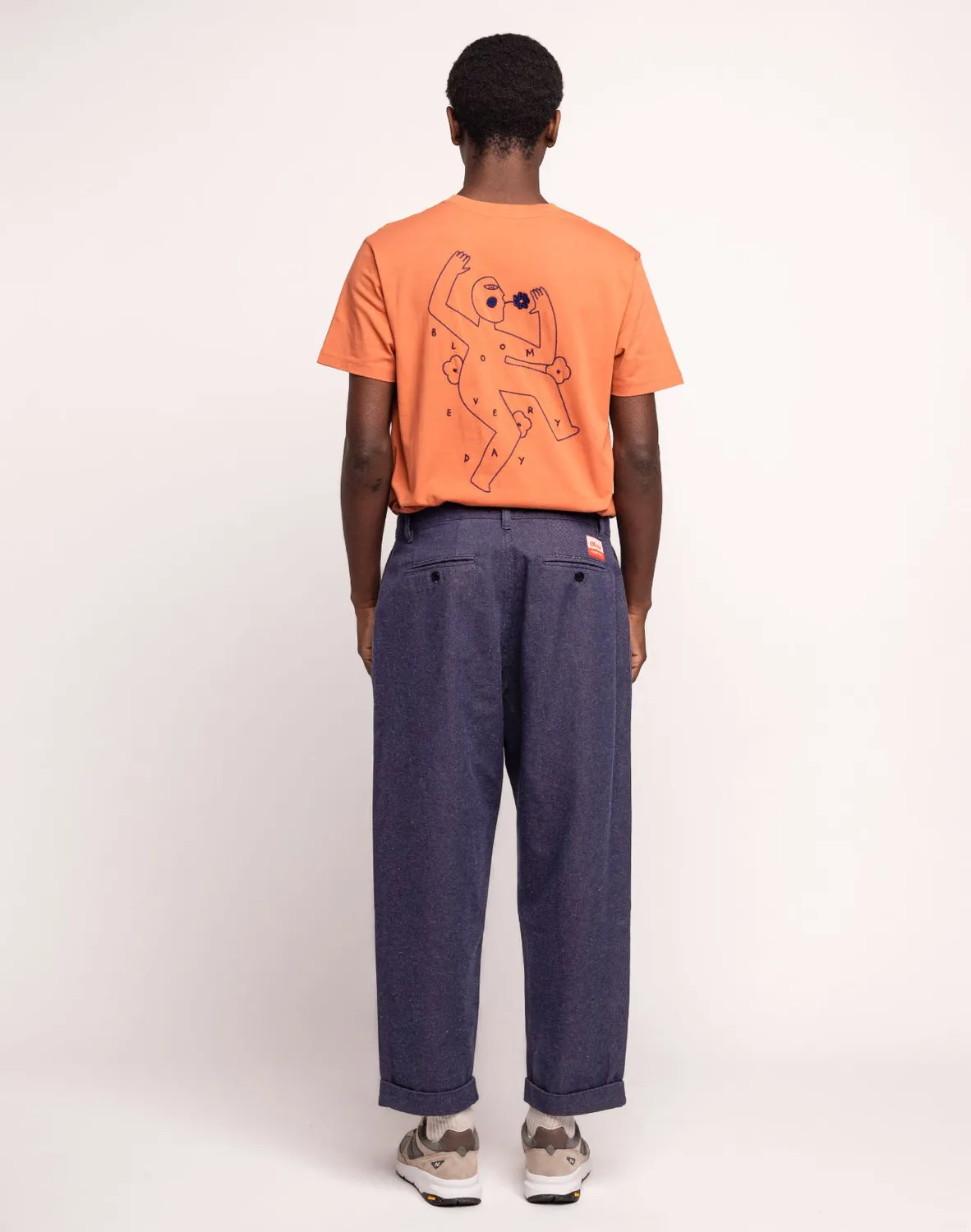 OLOW Sembo Pantalon homme denim bleu recyclé
