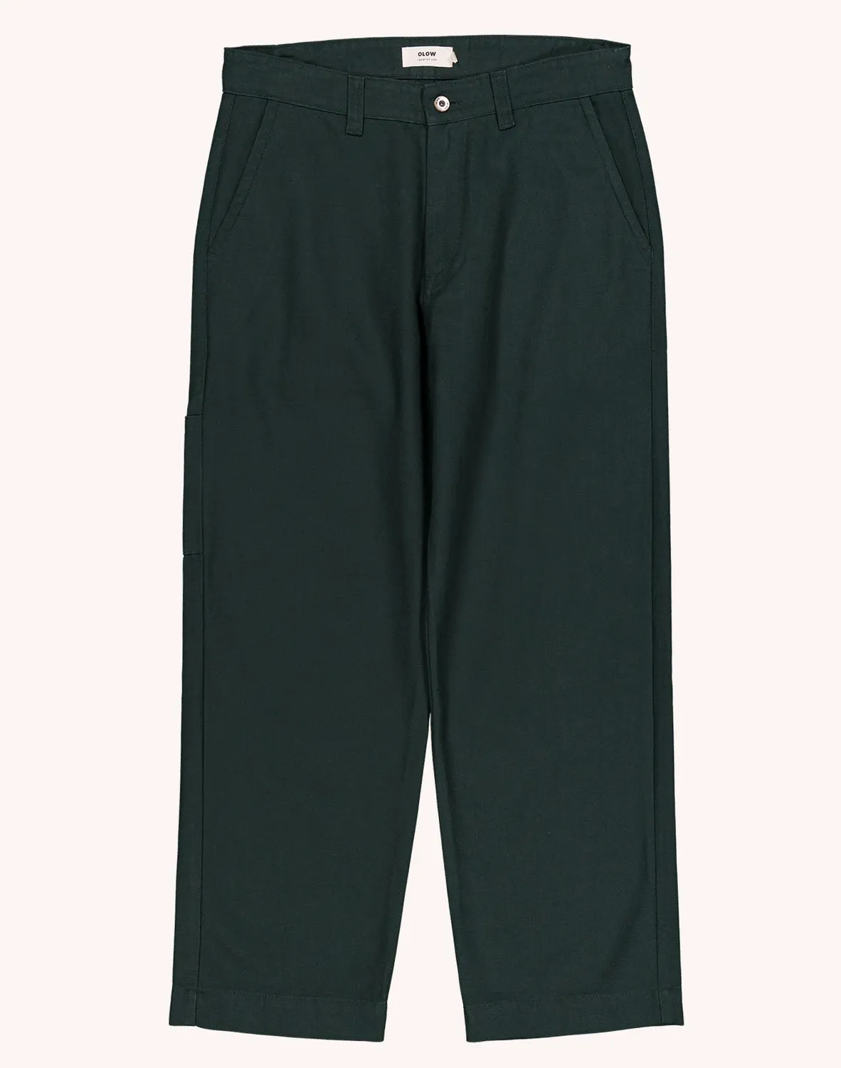 OLOW Chuck pantalon vert mélèze workwear 390 g