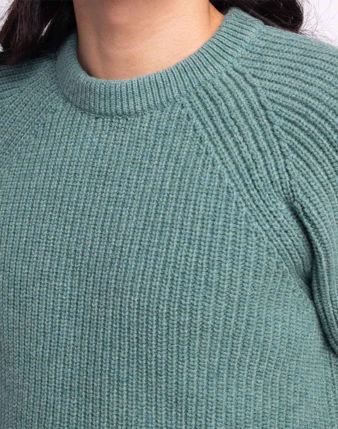 Olow Equinoxe pull vert émeraude recyclé hiver
