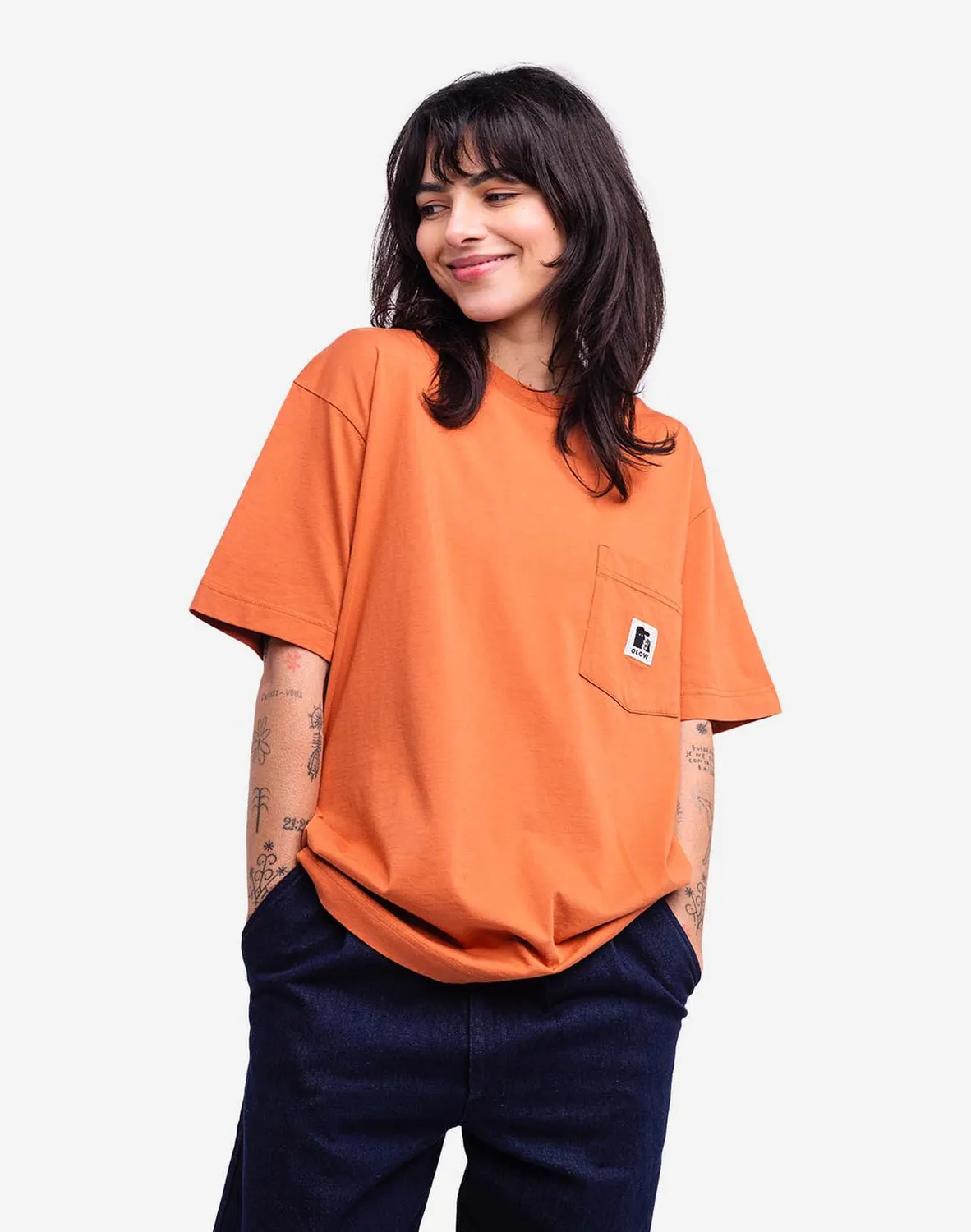 OLOW Japo t-shirt mandarin loose coton