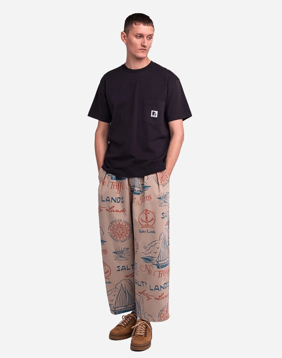 OLOW Japo t-shirt ample noir carbone coton bio