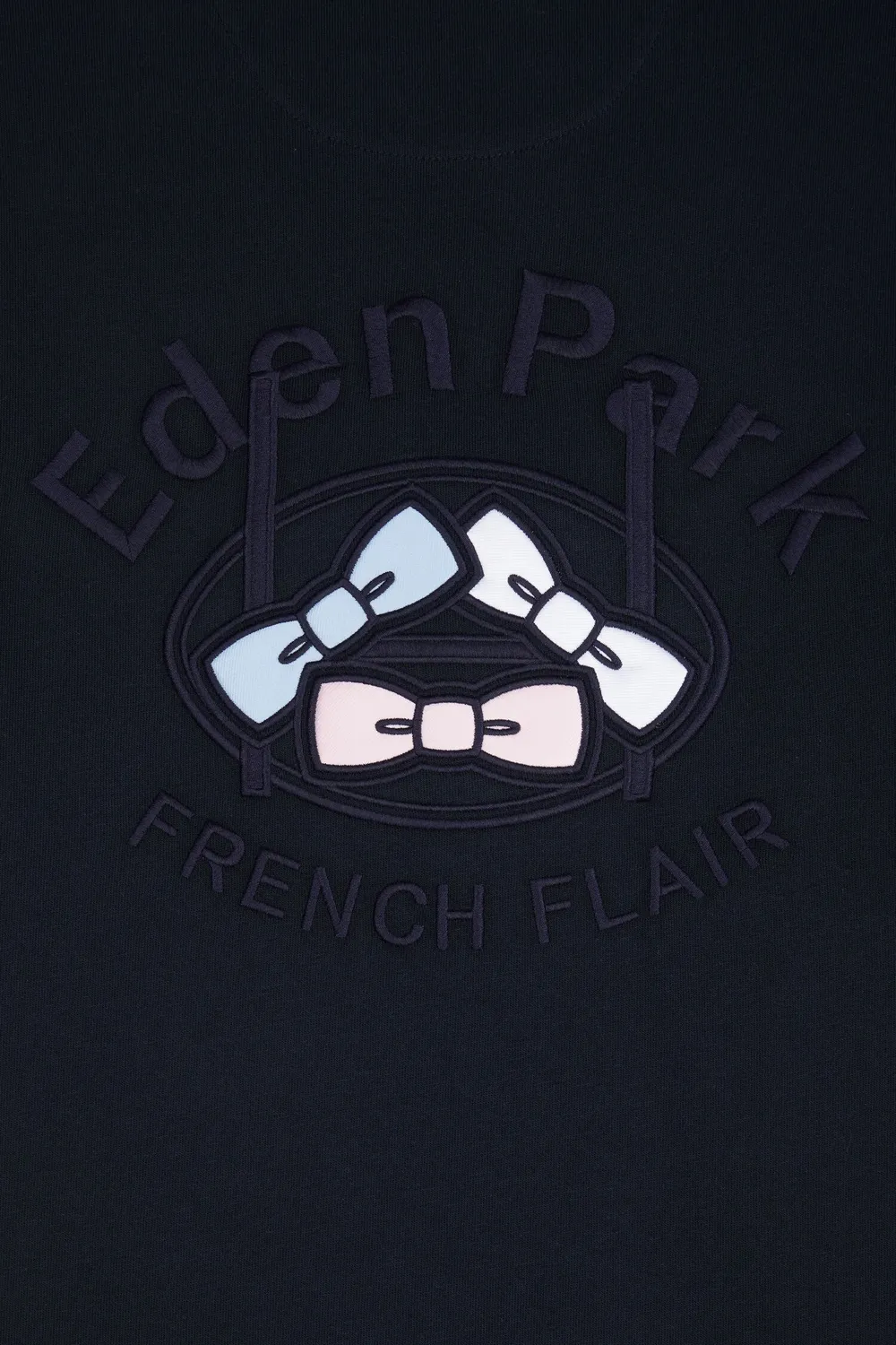 Eden Park t-shirt manches courtes marine coton homme coupe droite