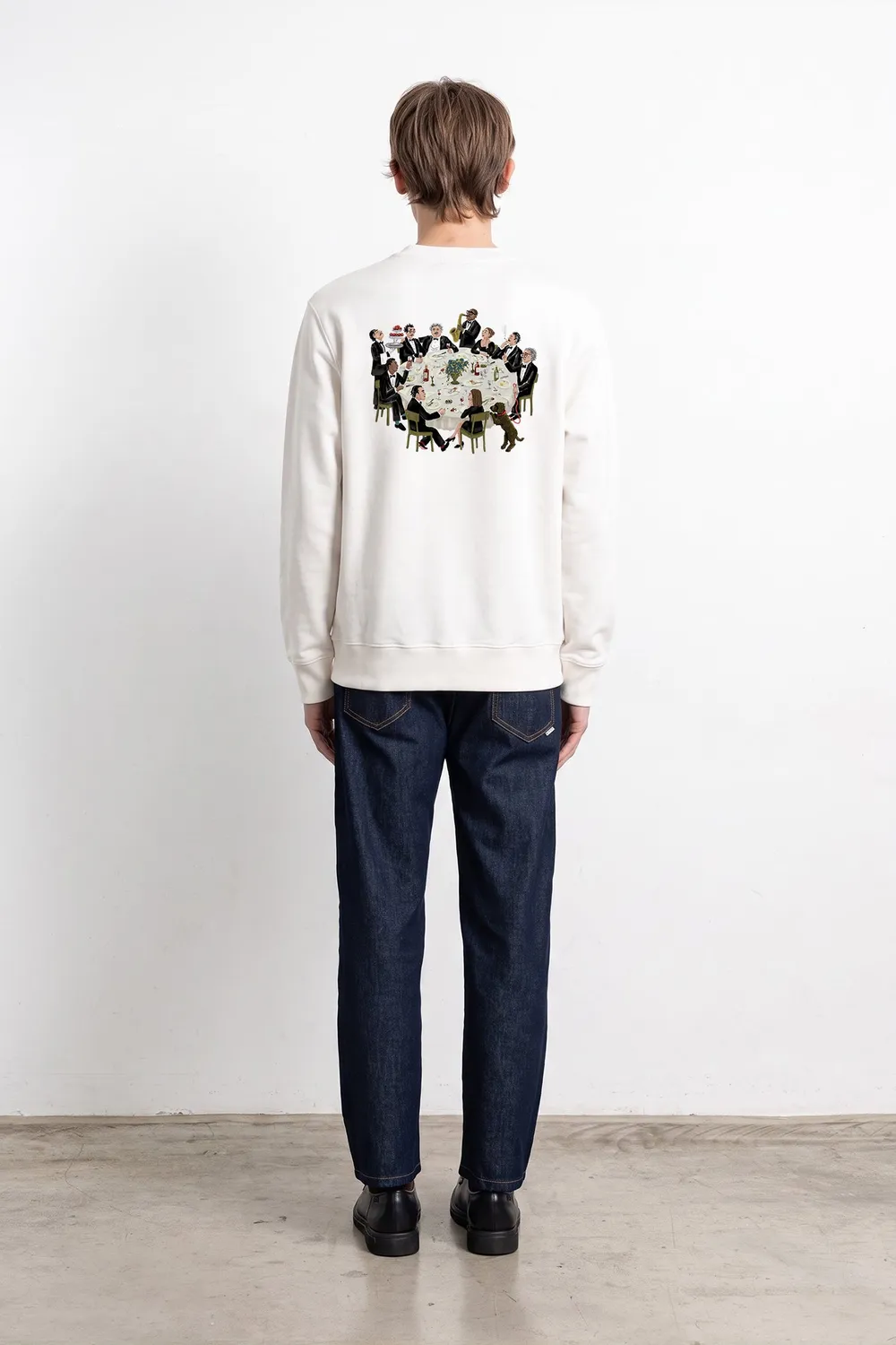 Edmmond Studios Jazz Sessions sweat écru coton 450g