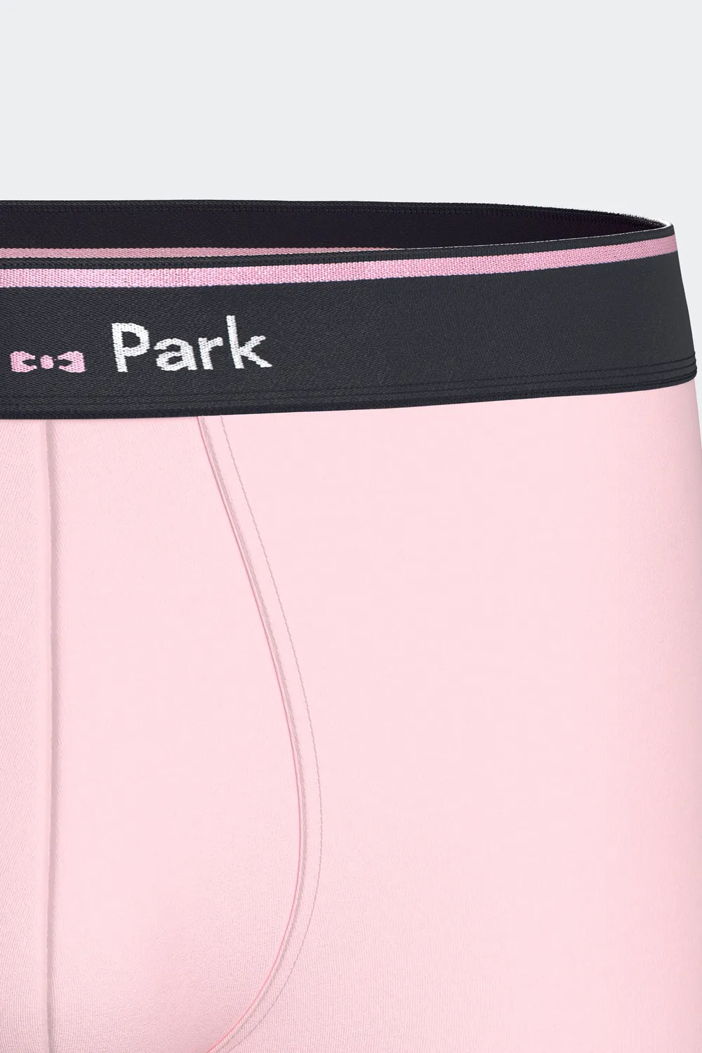 Eden Park lot 2 boxers coton marine rose stretch