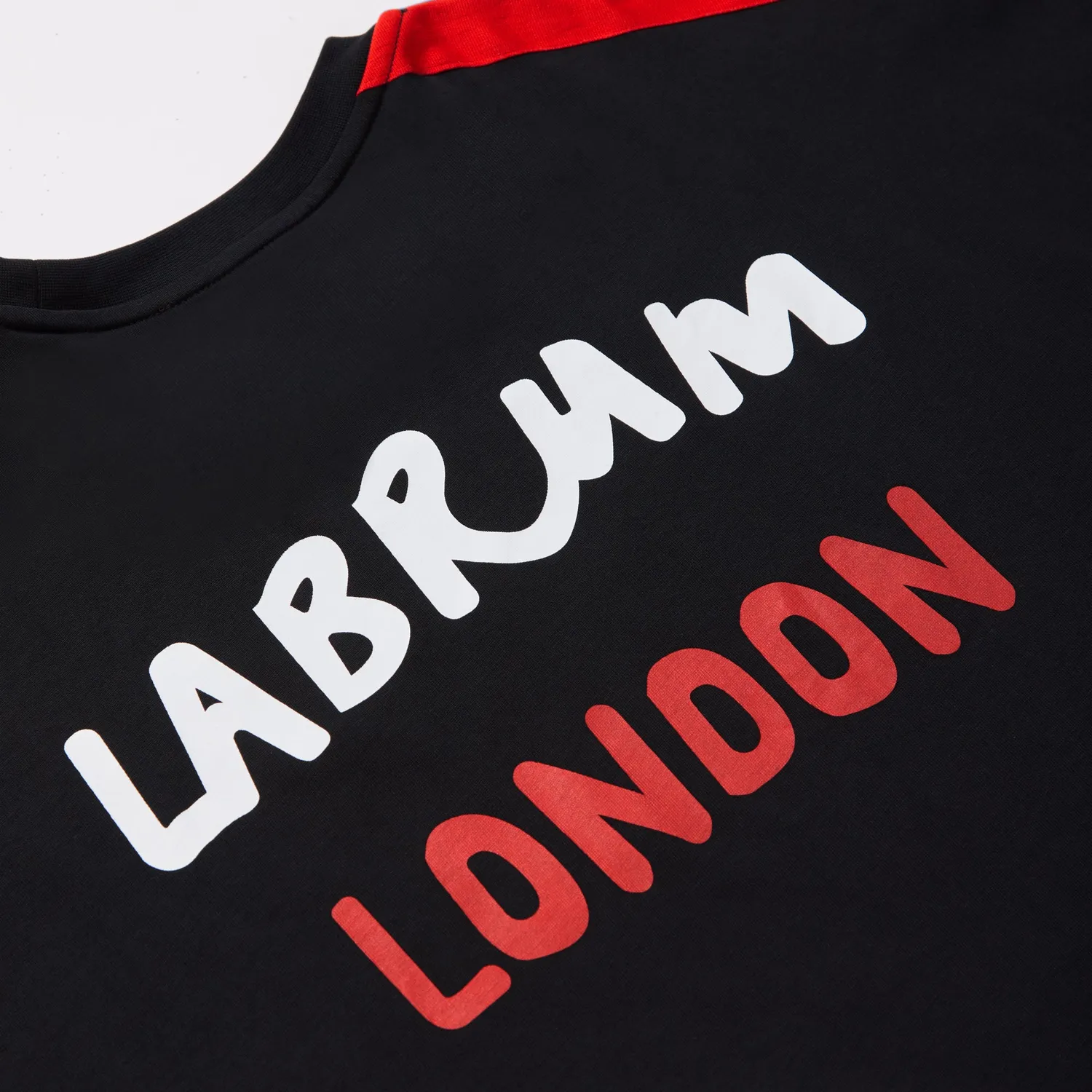 Labrum London t-shirt coton noir imprimé dos