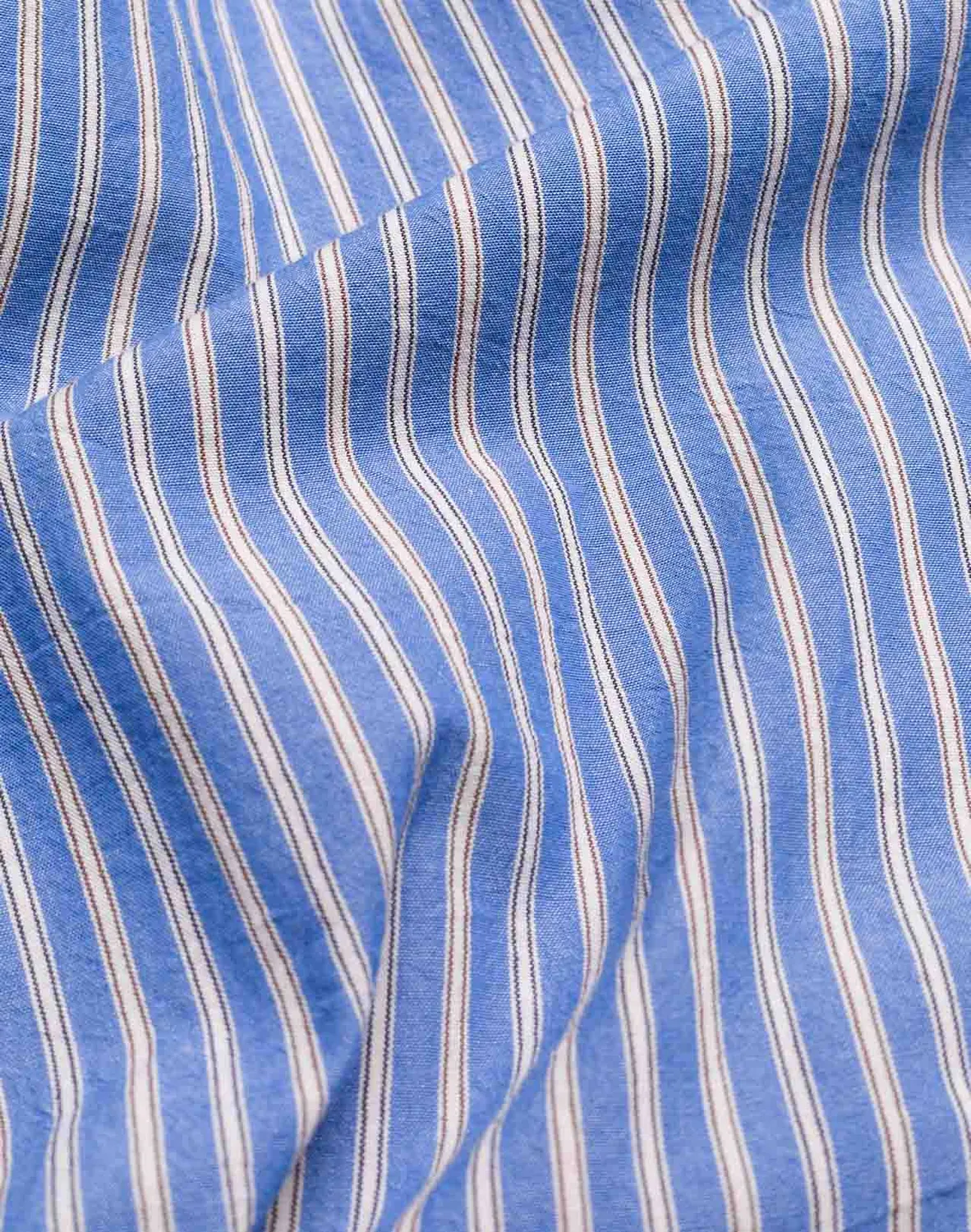 OLOW Nago Randal chemise bleu clair rayures