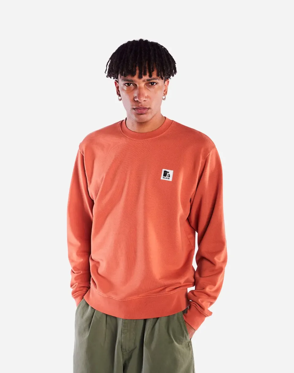 OLOW Carpi sweat coton bio mandarine