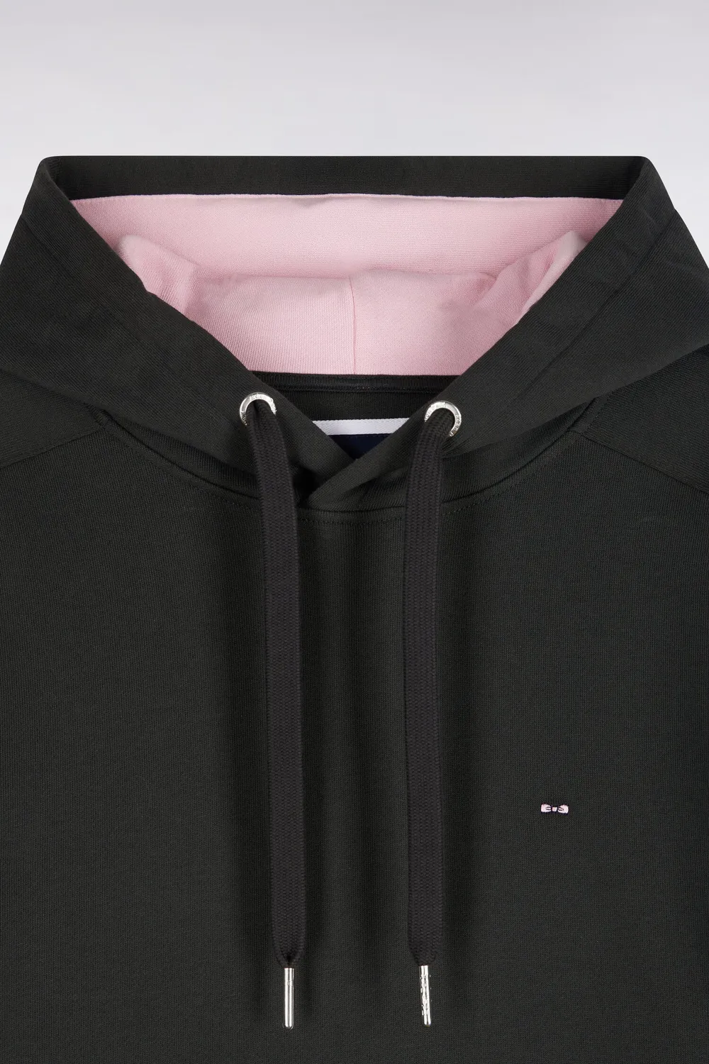 Eden Park Tricolore H26MAISW0016 sweat capuche coton kaki droit