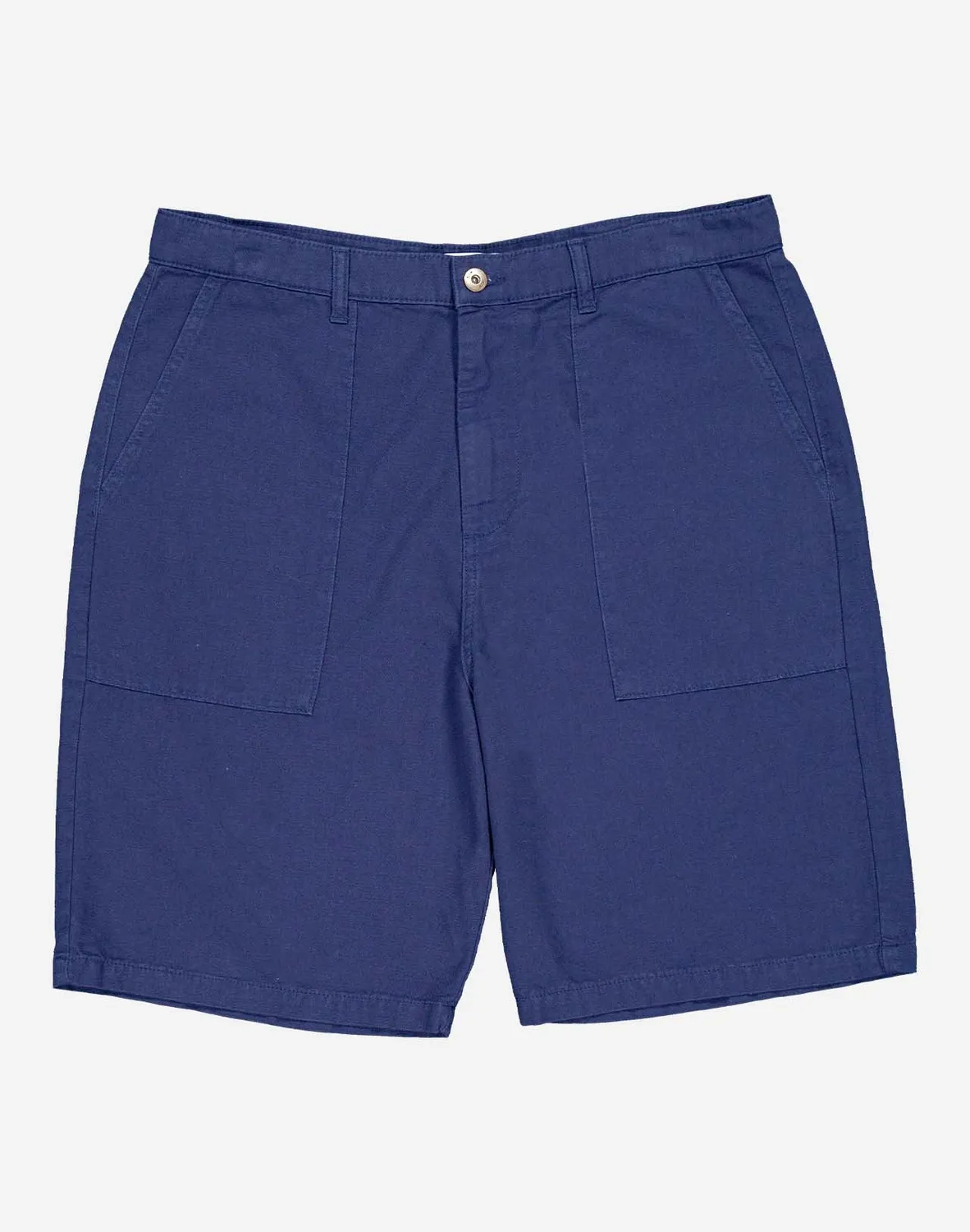 Olow Gyver short bleu outremer coton bio 280g