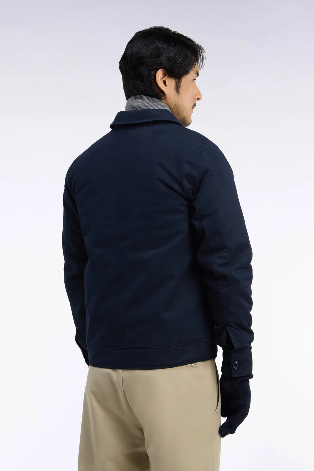 Eden Park Legend Rugby Blouson coton stretch marine