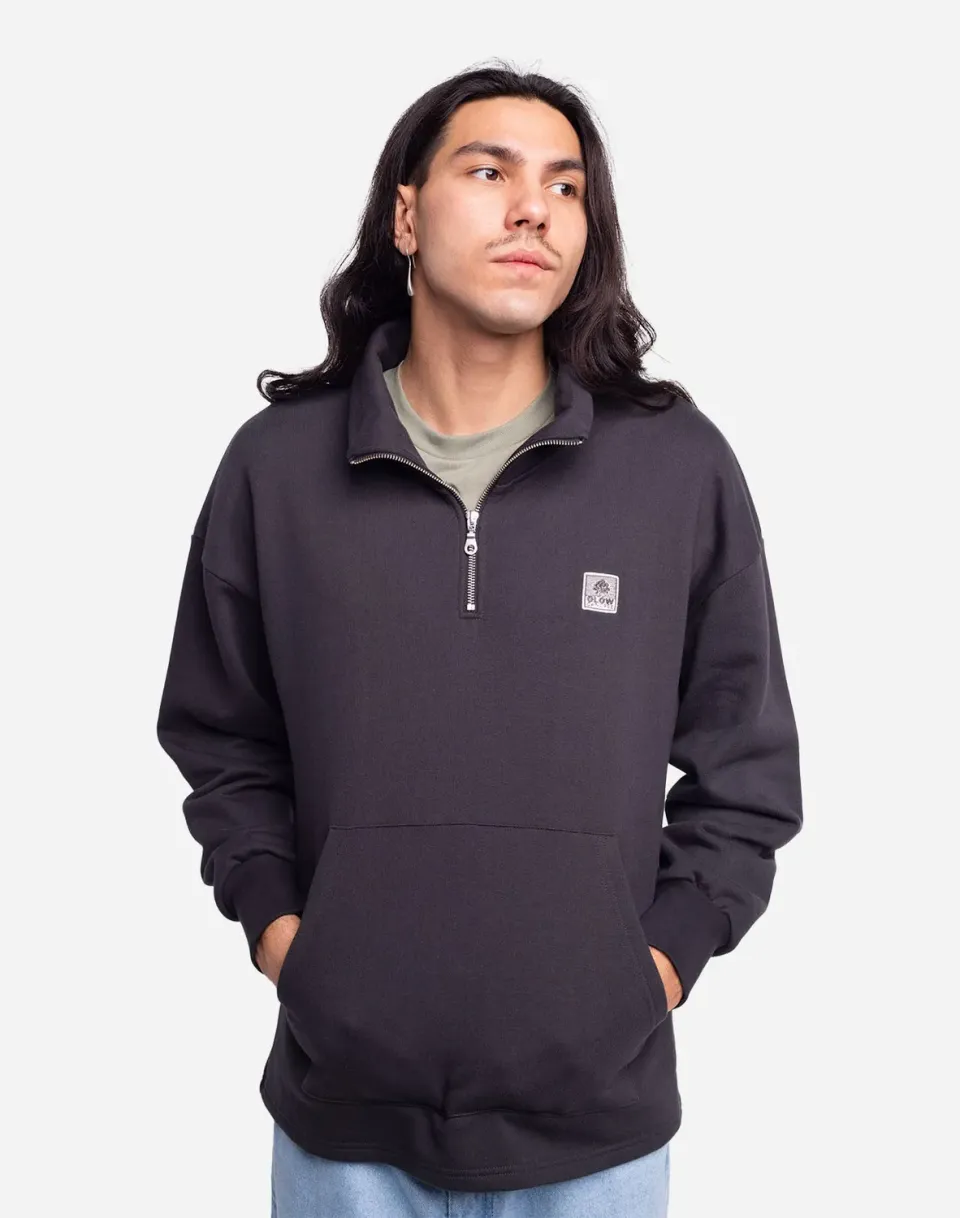 OLOW Bernex sweat noir carbone oversize