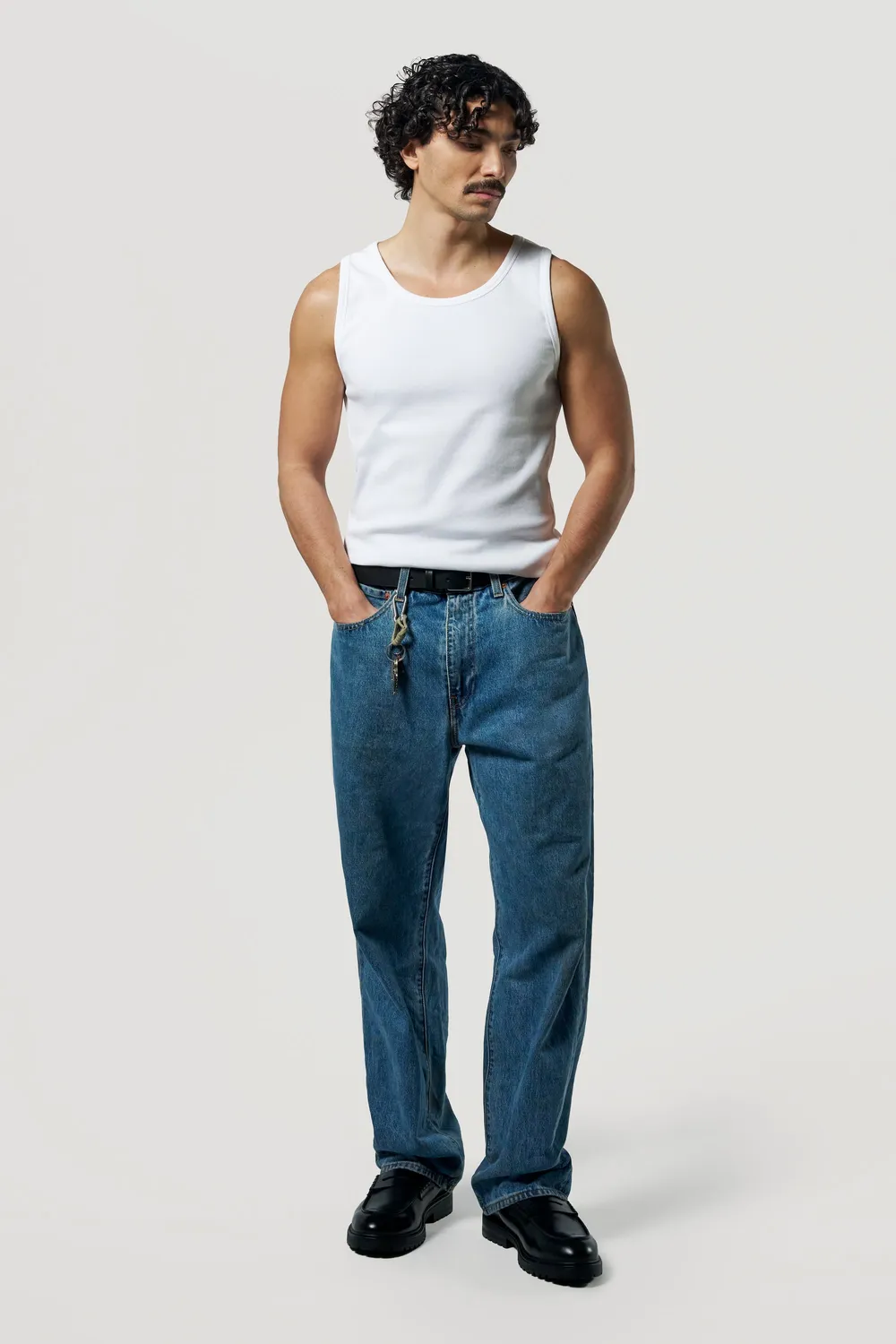 Loom Le marcel débardeur coton bio blanc