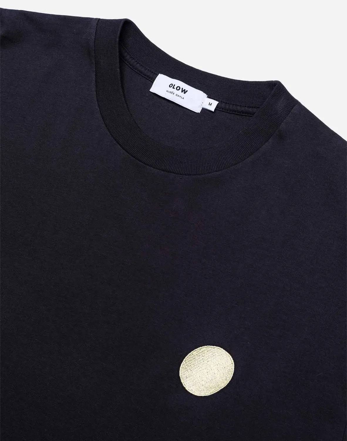 OLOW Café de minuit t-shirt ample noir carbone