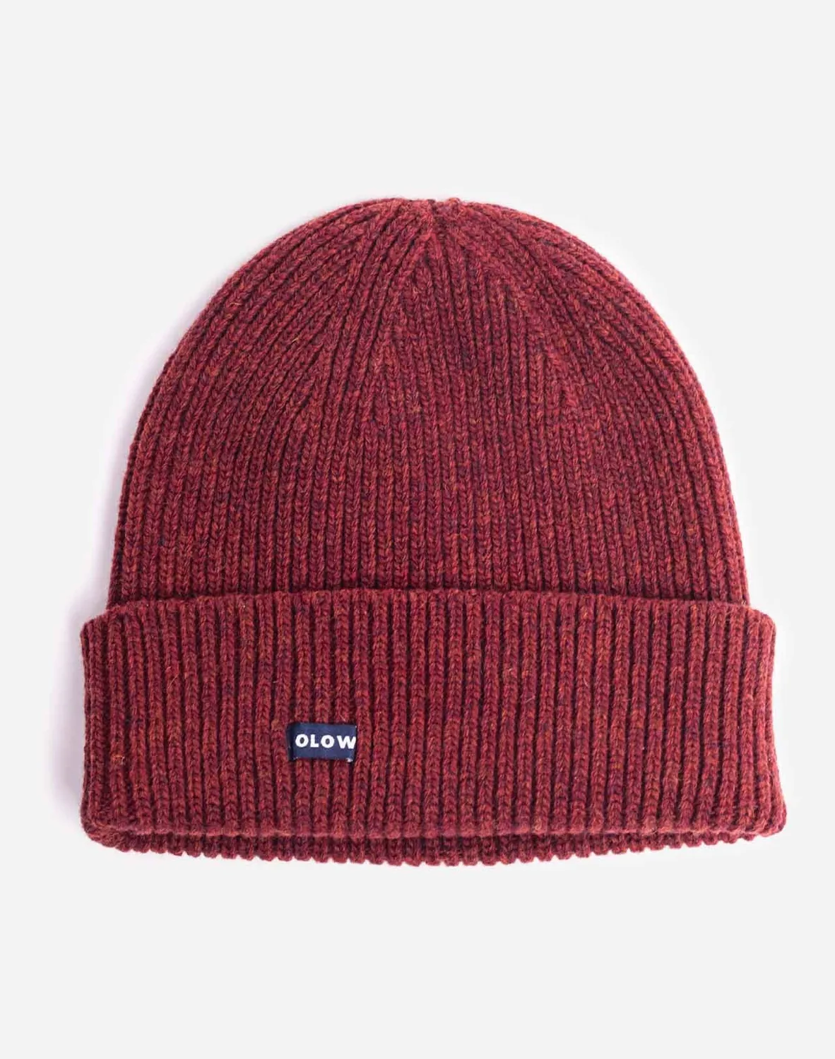 OLOW Odyssée bonnet rouille chiné laine