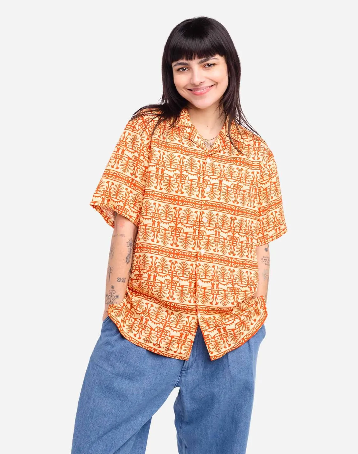 OLOW Aloha Bumba chemisette tencel fleurie