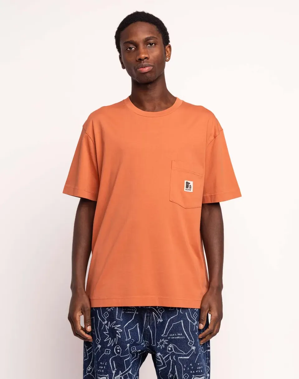 OLOW Japo T-shirt homme mandarine coton bio