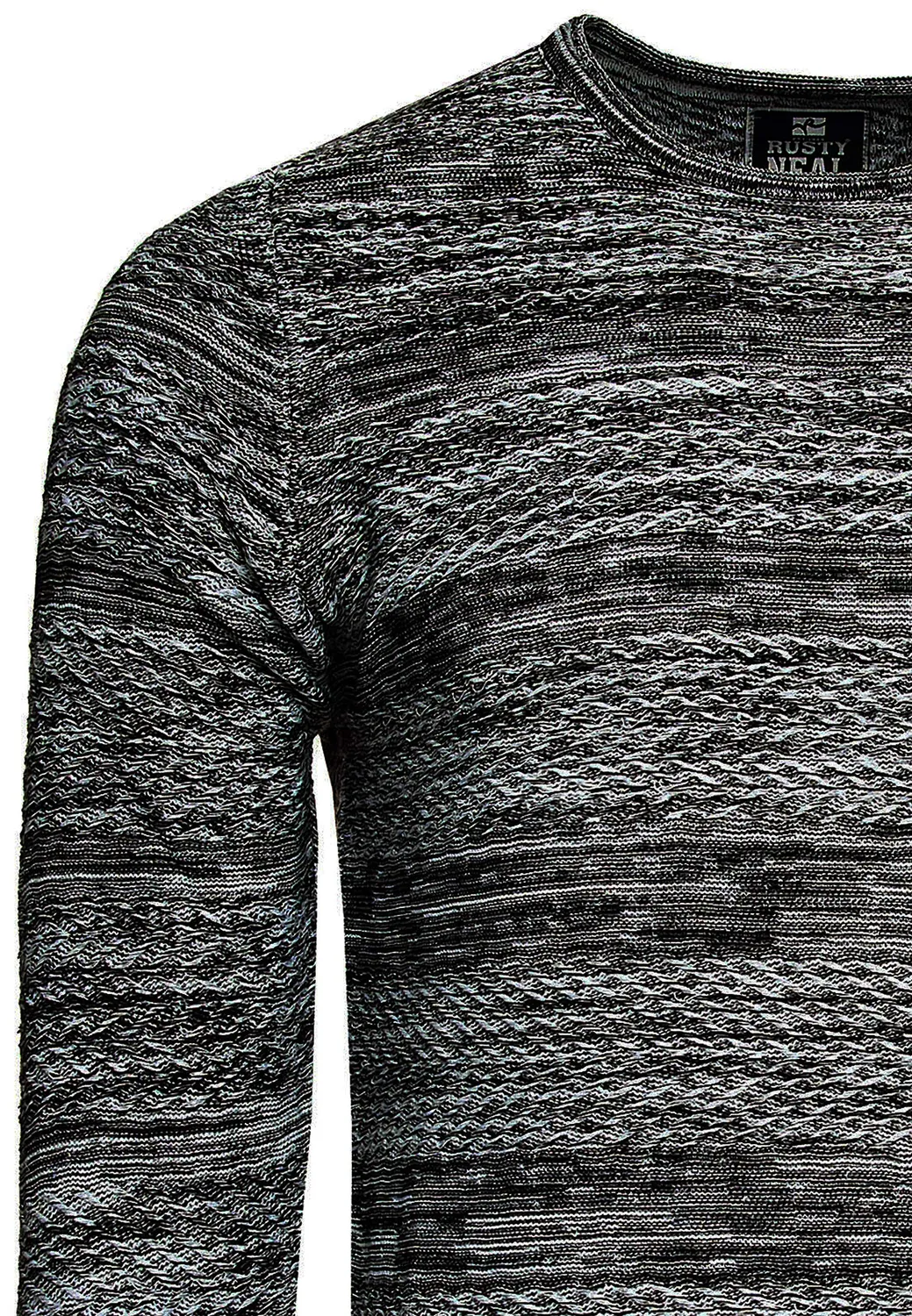 Subliminal Mode BX1732 pull homme col roulé maille
