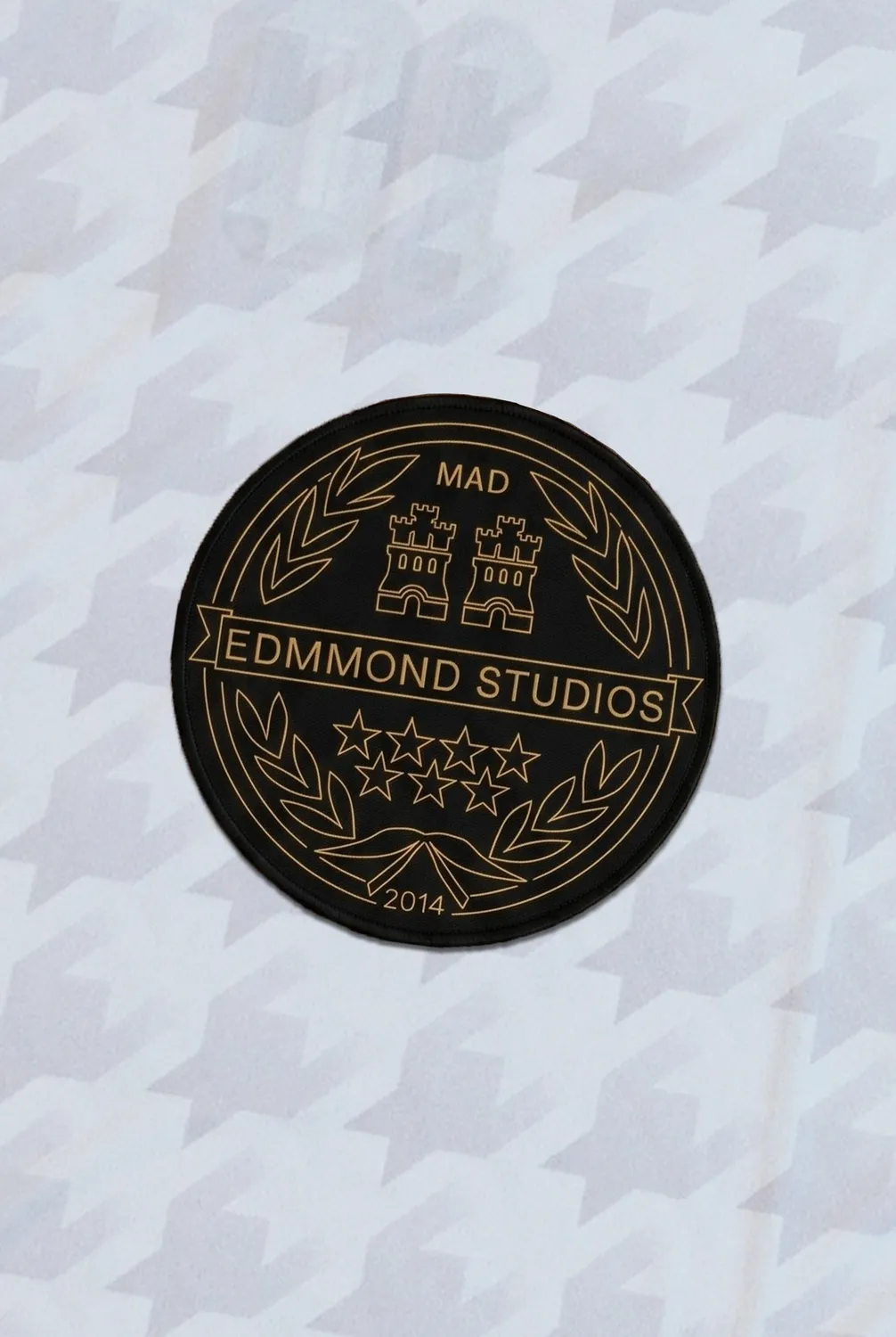 Edmmond Studios Mundial Tee LS t-shirt blanc manches longues