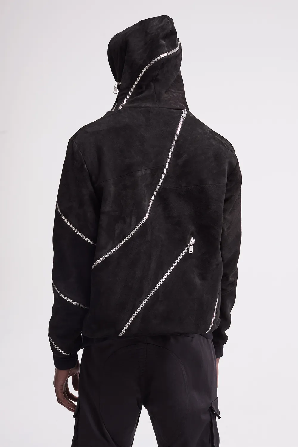 French Deal Wave sweat à capuche cuir