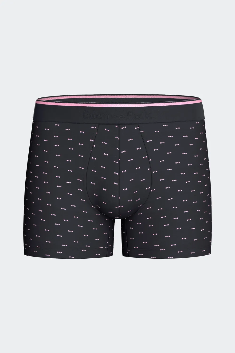 Eden Park lot 2 boxers coton stretch marine uni imprimé