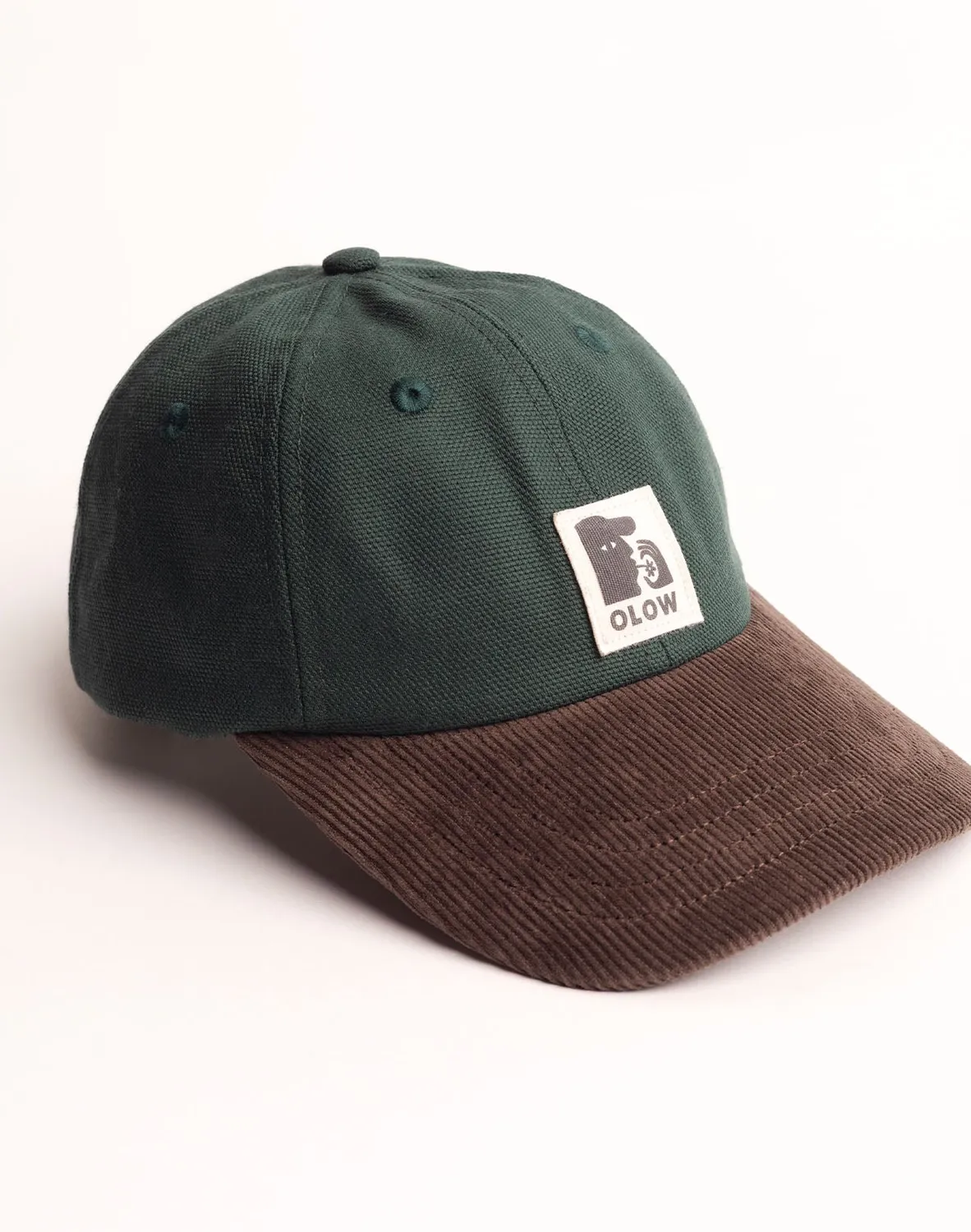 OLOW Six Panel Stanton casquette vert mélèze