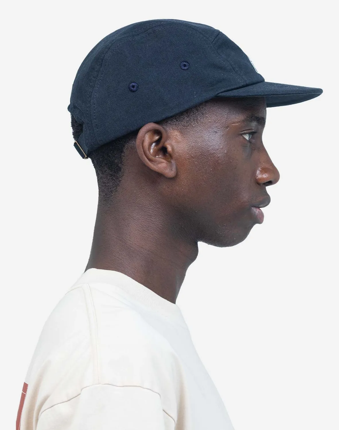 OLOW Five Panel Jazzy casquette bleu nuit bio