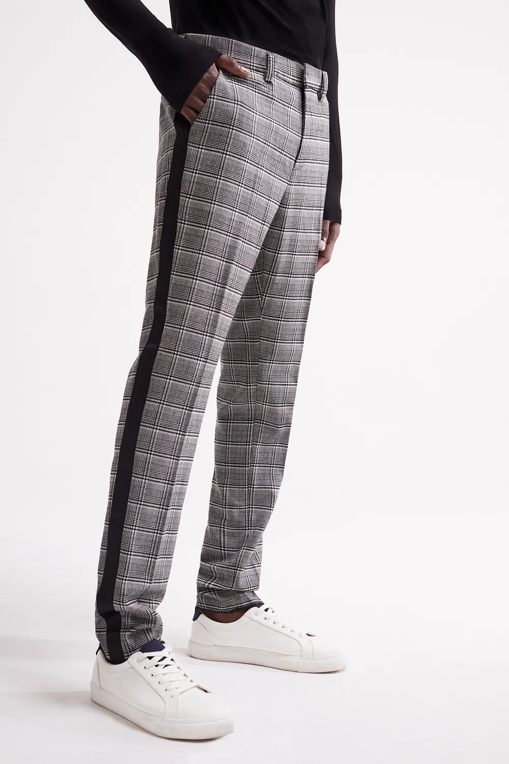 French Deal Tuxedo pantalon laine homme