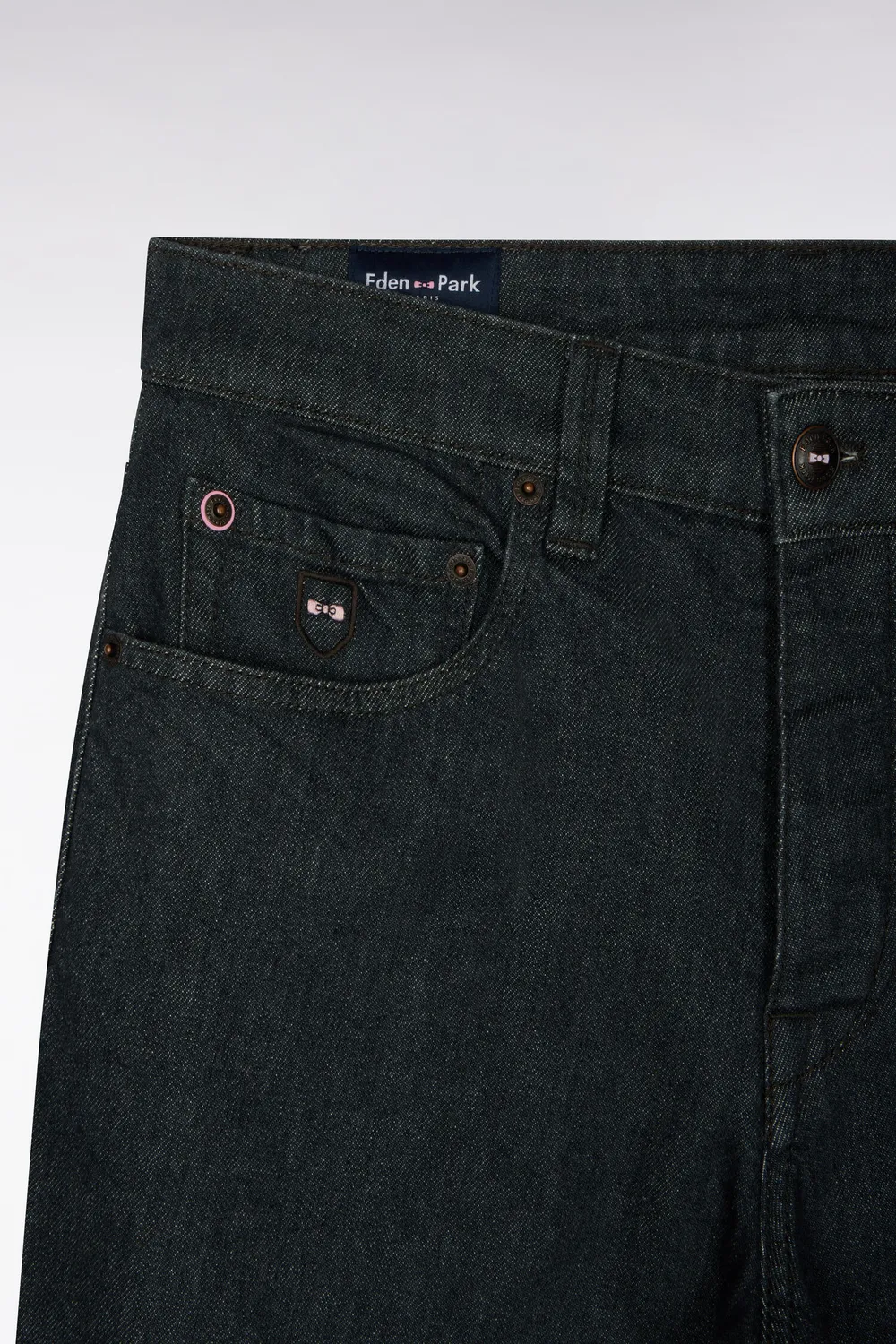 Eden Park jean stretch gris foncé regular 5 poches