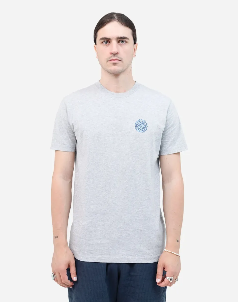OLOW Union t-shirt gris chiné coton bio