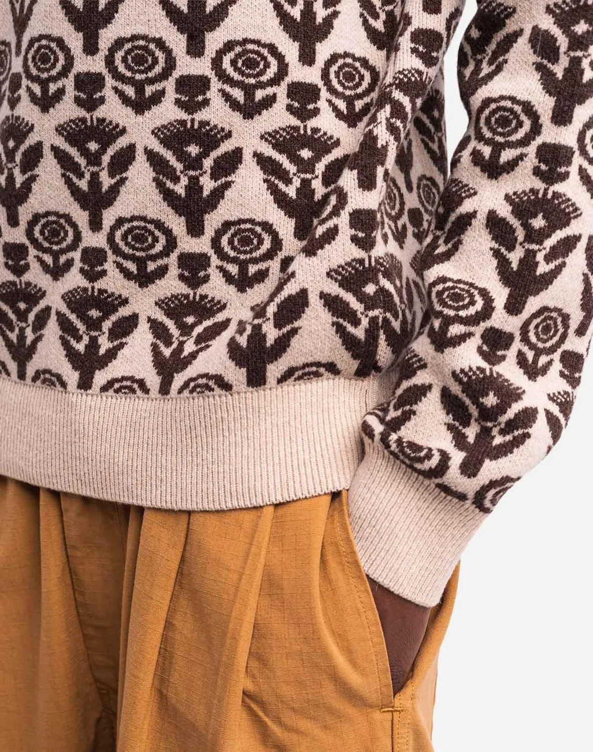 OLOW Blossom pull bicolore 100% laine