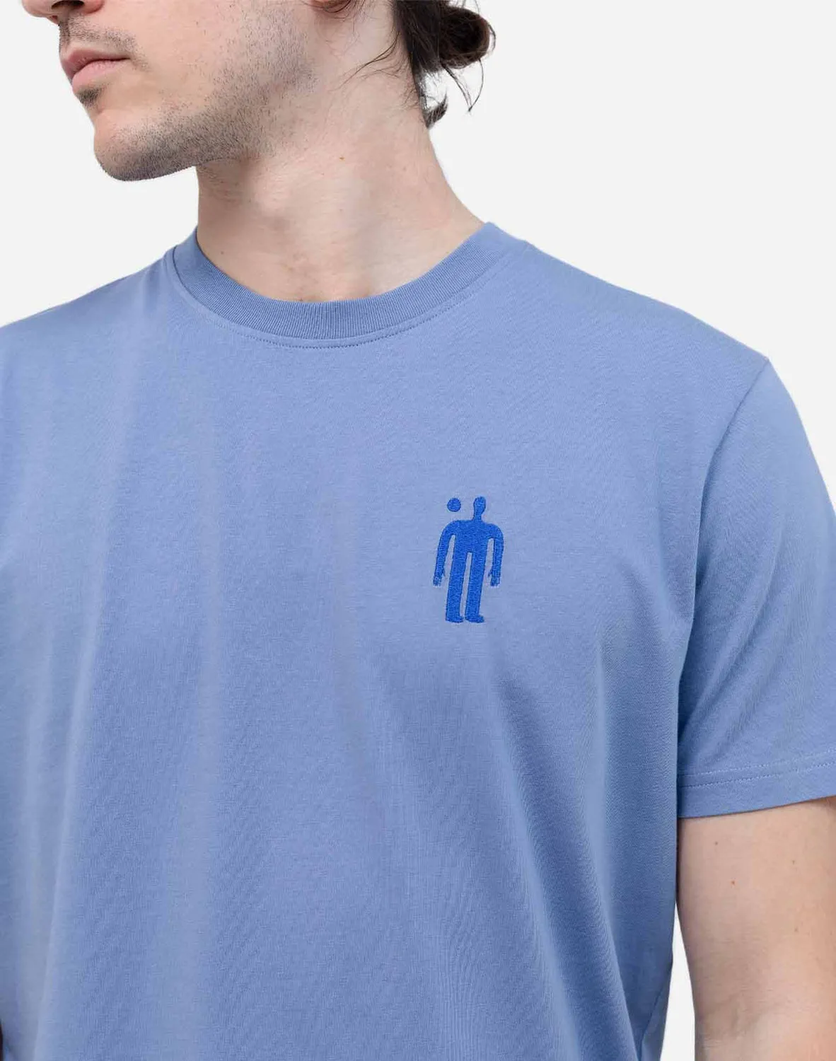 OLOW Essentials t-shirt bleu azur coton bio