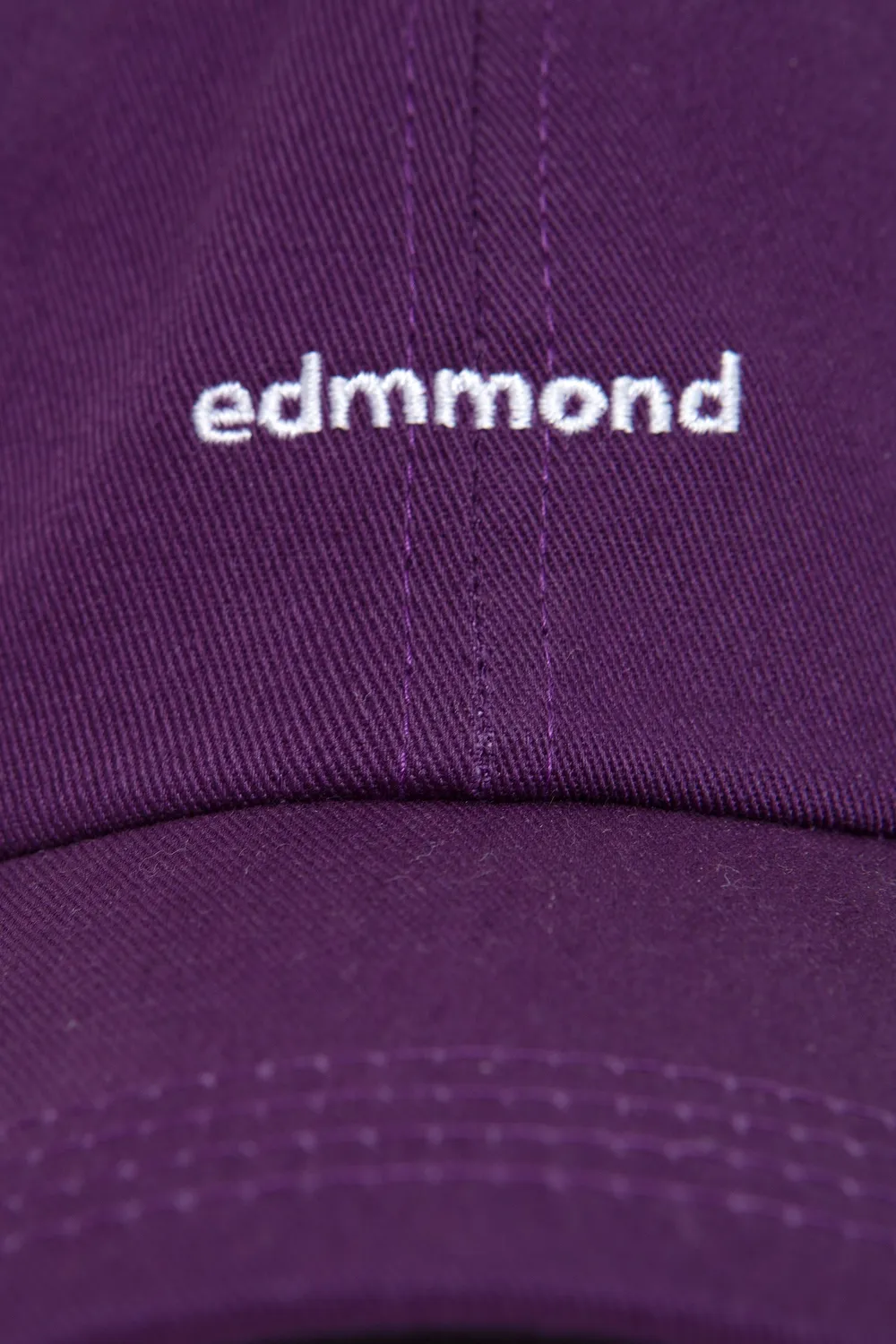 Edmmond Studios Logo Cap casquette violet coton taille unique